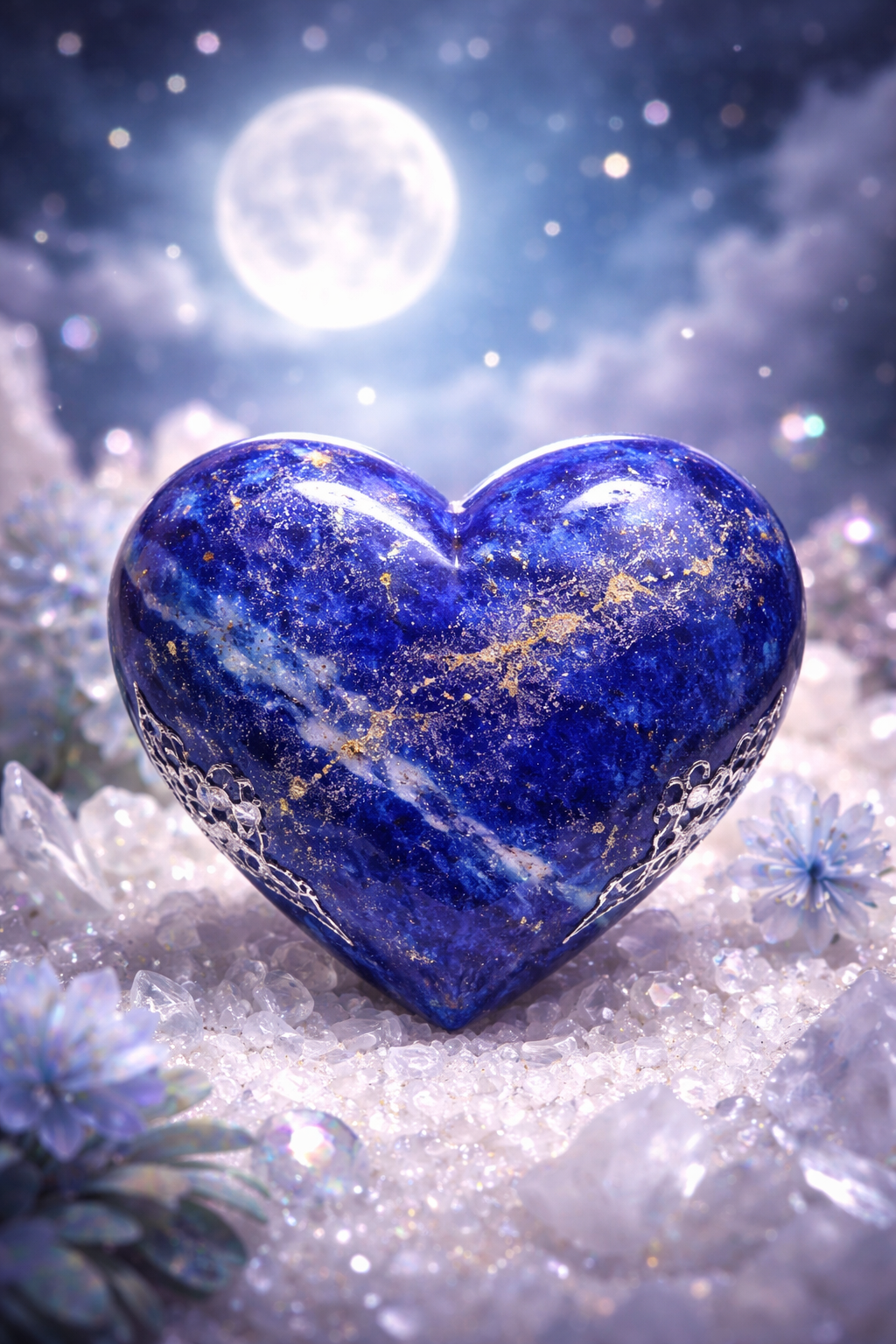Inannas Lapis Lazuli Heart